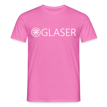 Unisex T-Shirt "Glaser" Pink Männer T-Shirt