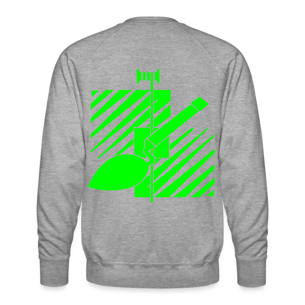 Unisex Premium Pullover "Fliesenleger" neongrün Männer Premium Pullover