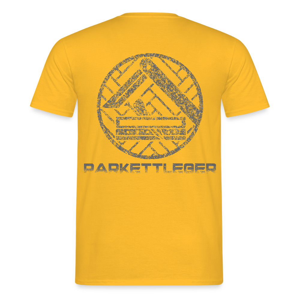 Unisex T-Shirt "Parkettleger" Gelb Männer T-Shirt