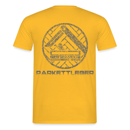 Unisex T-Shirt "Parkettleger" Gelb Männer T-Shirt