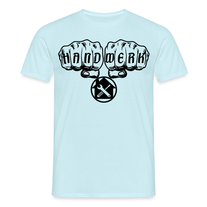 Unisex T-Shirt "Hausmeister" Sky Männer T-Shirt