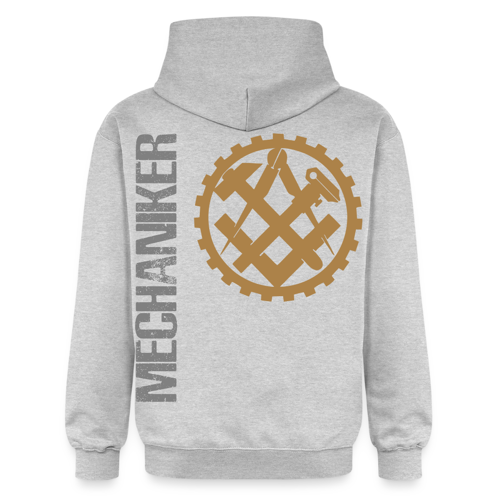 Gildan Unisex Softstyle® "Mechaniker" Hellgrau meliert Gildan Unisex Softstyle® Midweight Hoodie