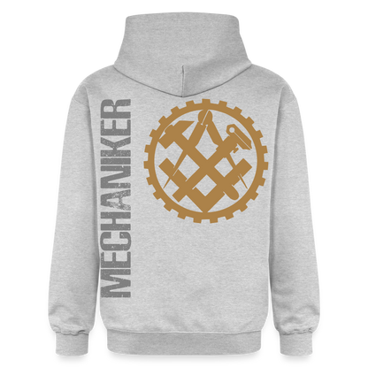 Gildan Unisex Softstyle® "Mechaniker" Hellgrau meliert Gildan Unisex Softstyle® Midweight Hoodie
