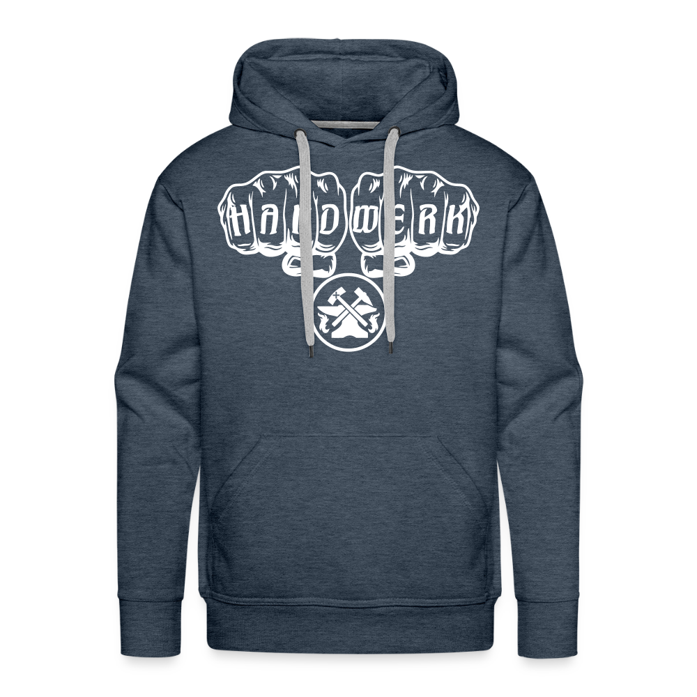 Männer Premium Hoodie "Metallbauer" Jeansblau Männer Premium Hoodie