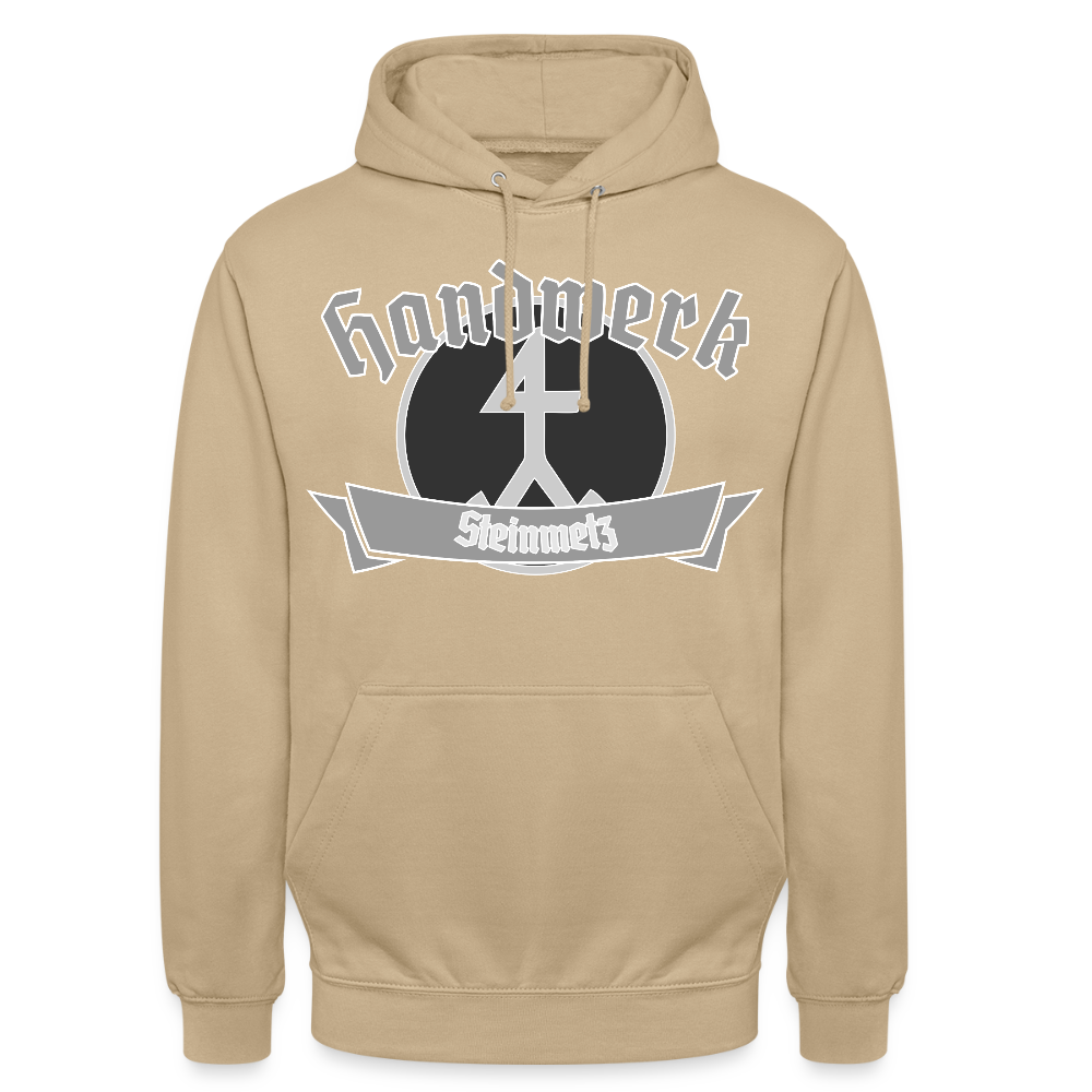 Unisex Hoodie "Steinmetz" Beige Unisex Hoodie
