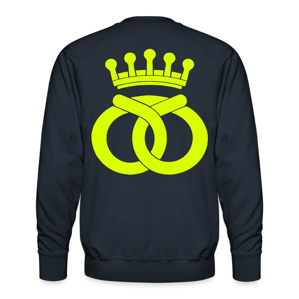 Unisex Premium Pullover "Bäcker" neongelb Männer Premium Pullover