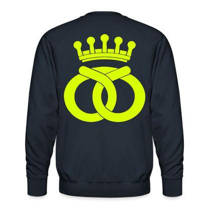Unisex Premium Pullover "Bäcker" neongelb Männer Premium Pullover
