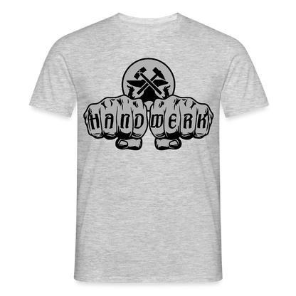 Unisex T-Shirt "Metallbauer" Grau meliert Männer T-Shirt