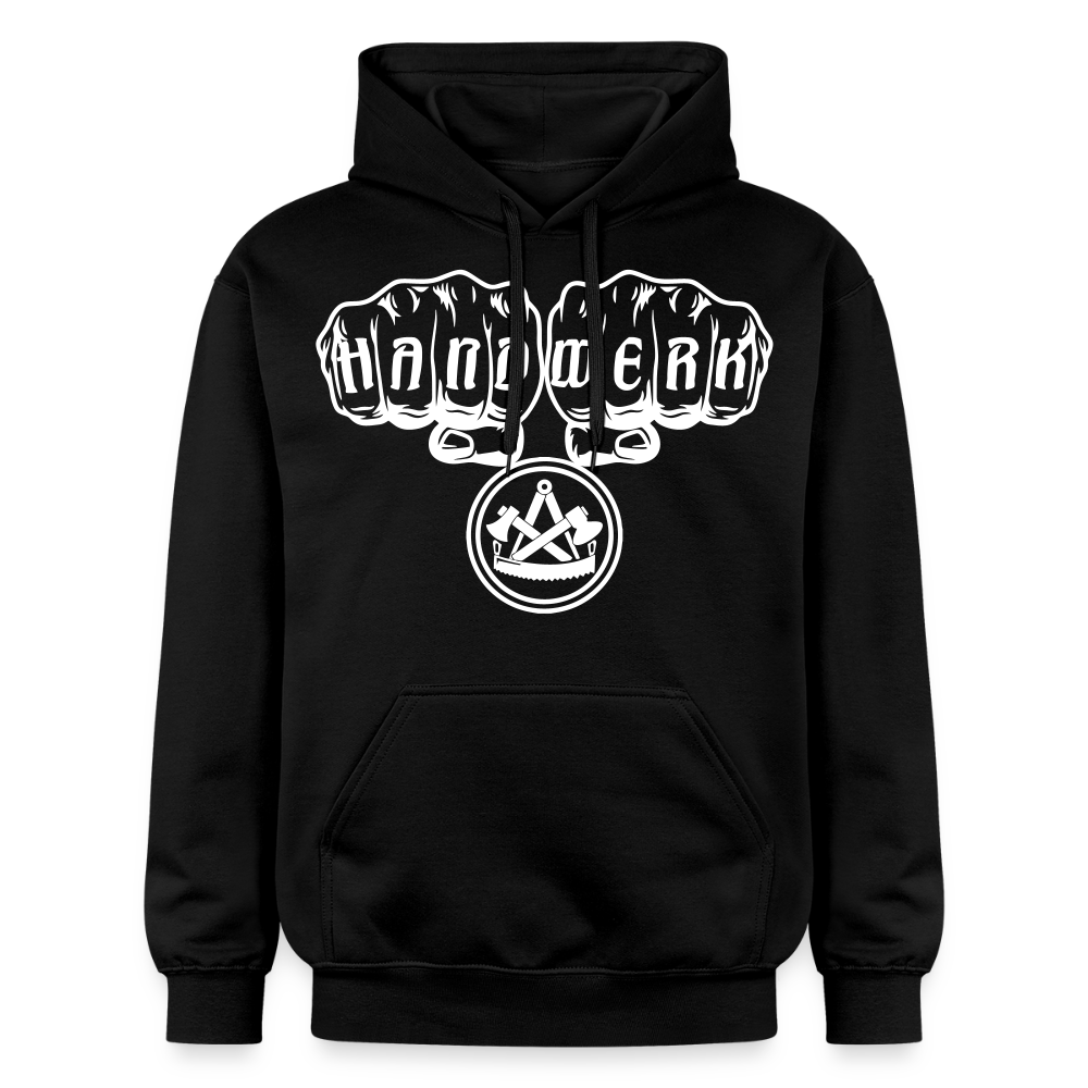 Gildan Unisex Softstyle® "Zimmermann" Schwarz Gildan Unisex Softstyle® Midweight Hoodie