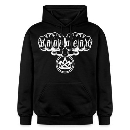 Gildan Unisex Softstyle® "Zimmermann" Schwarz Gildan Unisex Softstyle® Midweight Hoodie