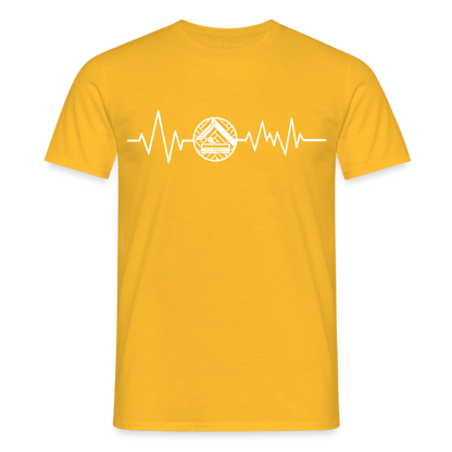 Unisex T-Shirt "Parkettleger" Gelb Männer T-Shirt