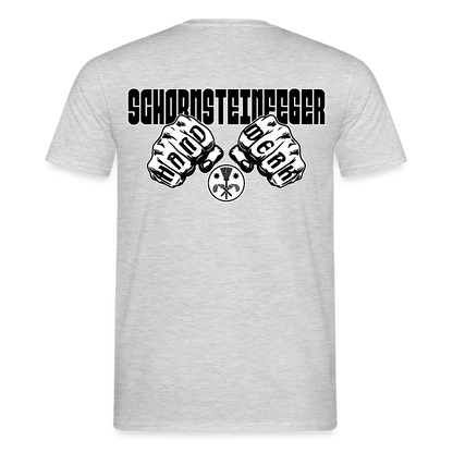 Unisex T-Shirt "Schornsteinfeger" Grau meliert Männer T-Shirt