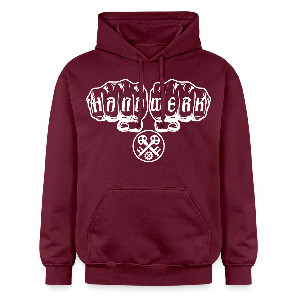 Gildan Unisex Softstyle® "Schlosser" Maroon Gildan Unisex Softstyle® Midweight Hoodie