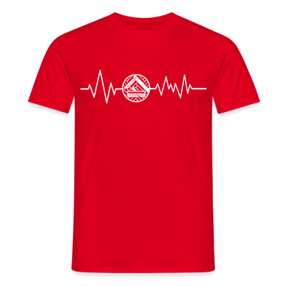 Unisex T-Shirt "Parkettleger" Rot Männer T-Shirt