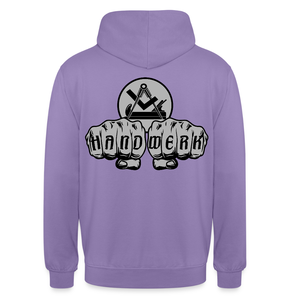 Unisex Hoodie "Schreiner/Tischler" beidseitig bedruckt Unisex Hoodie