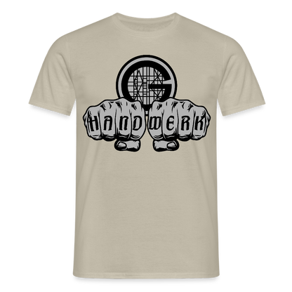 Unisex T-Shirt "Gerüstbauer" Sandbeige Männer T-Shirt
