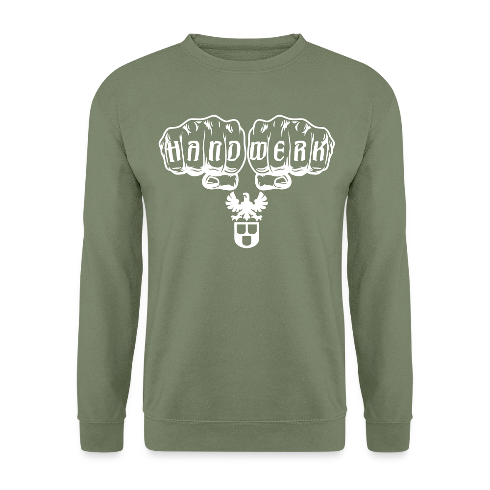 Unisex Pullover "Maler" Armeegrün Unisex Pullover