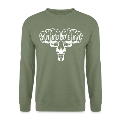 Unisex Pullover "Maler" Armeegrün Unisex Pullover
