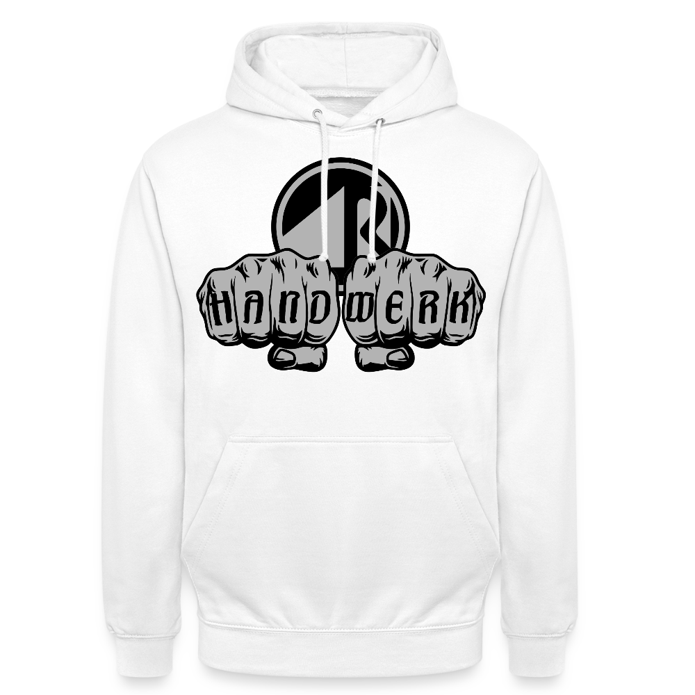 Unisex Hoodie "Raumausstatter" Weiß Unisex Hoodie