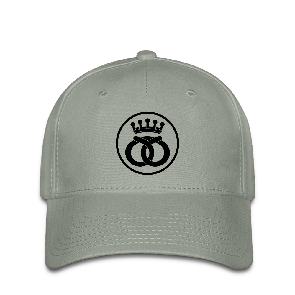Flexfit Cap "Bäcker" Grüngrau Flexfit Cap