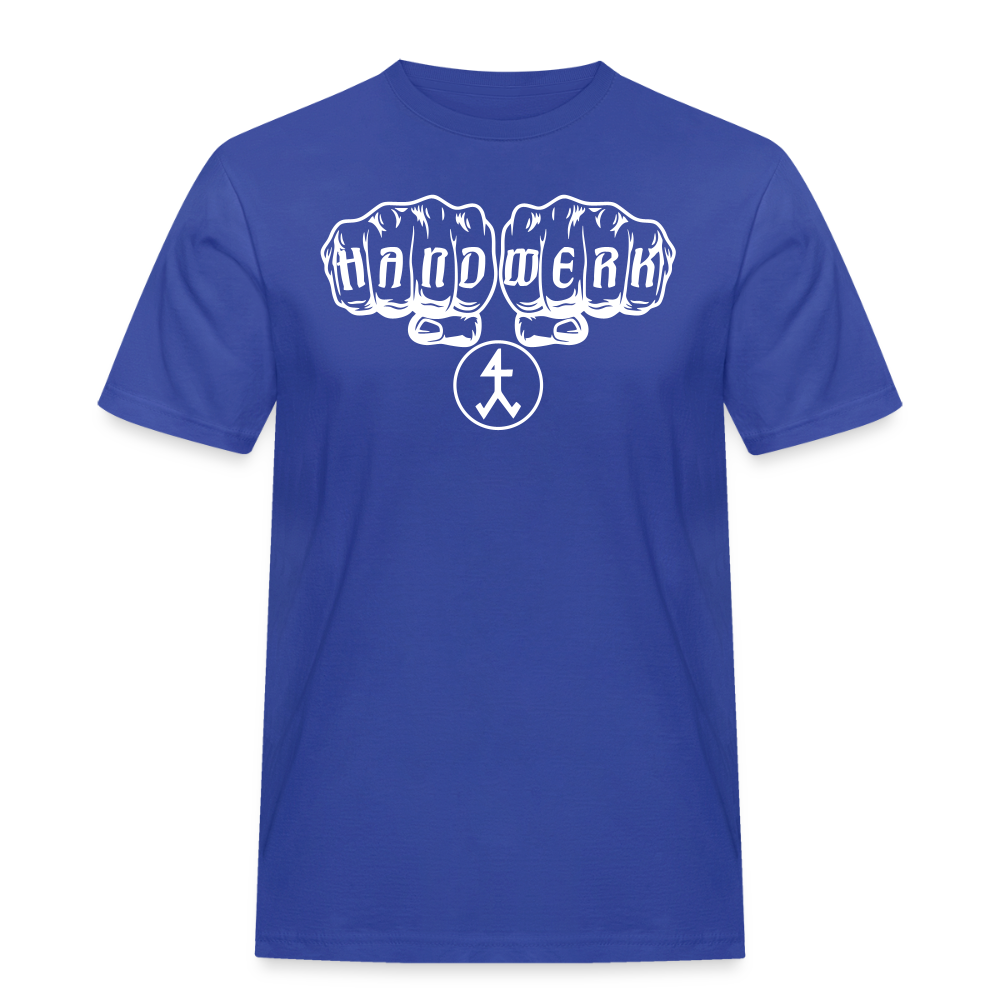 Männer Workwear T-Shirt "Steinmetz" Royalblau Männer Workwear T-Shirt