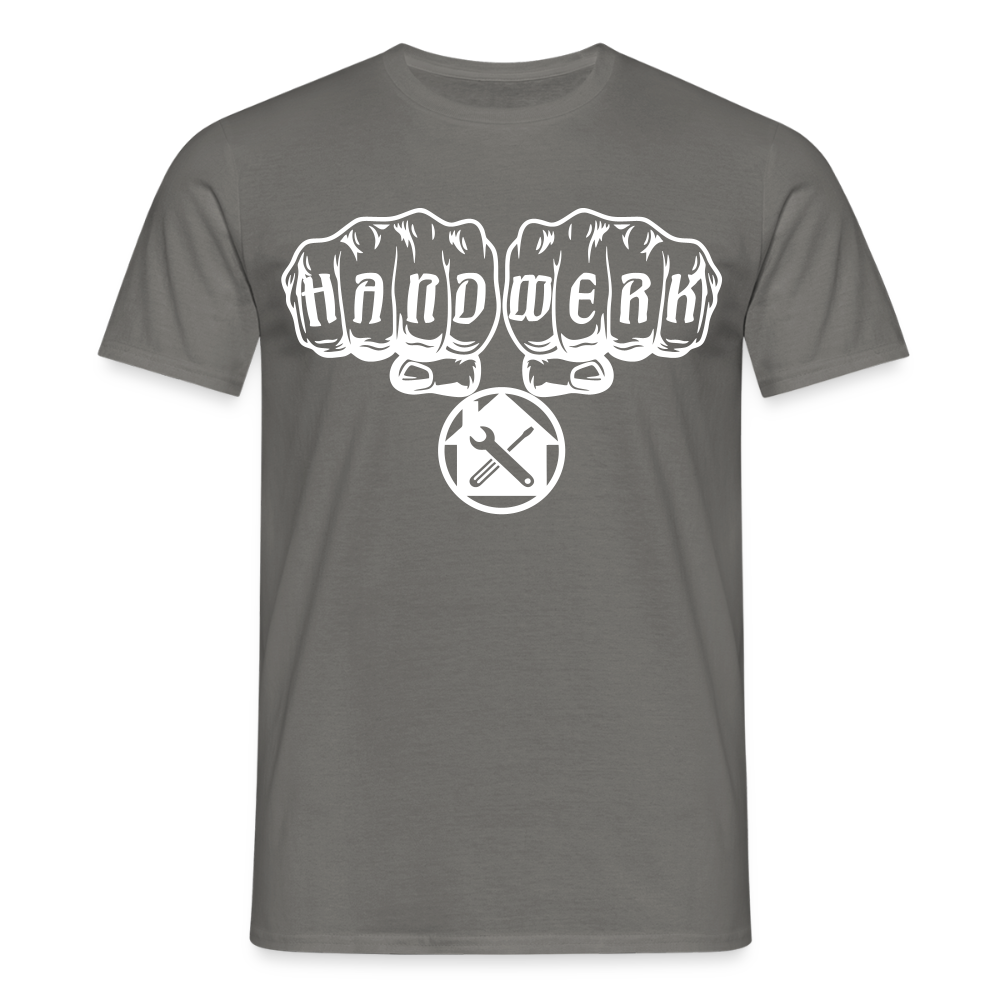 Unisex T-Shirt "Hausmeister" Graphit Männer T-Shirt