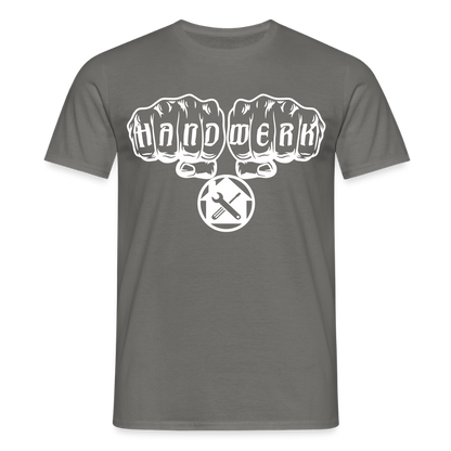 Unisex T-Shirt "Hausmeister" Graphit Männer T-Shirt