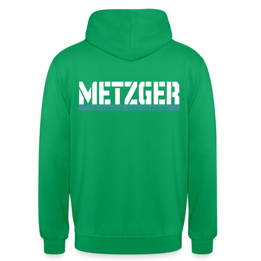 Unisex Hoodie HW-300 | MACHER "Metzger" Kelly Green Unisex Hoodie {{ color }}