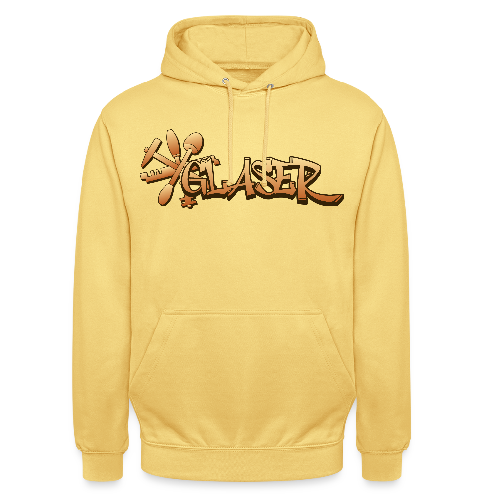 Unisex Hoodie "Glaser" Zitronengelb Unisex Hoodie
