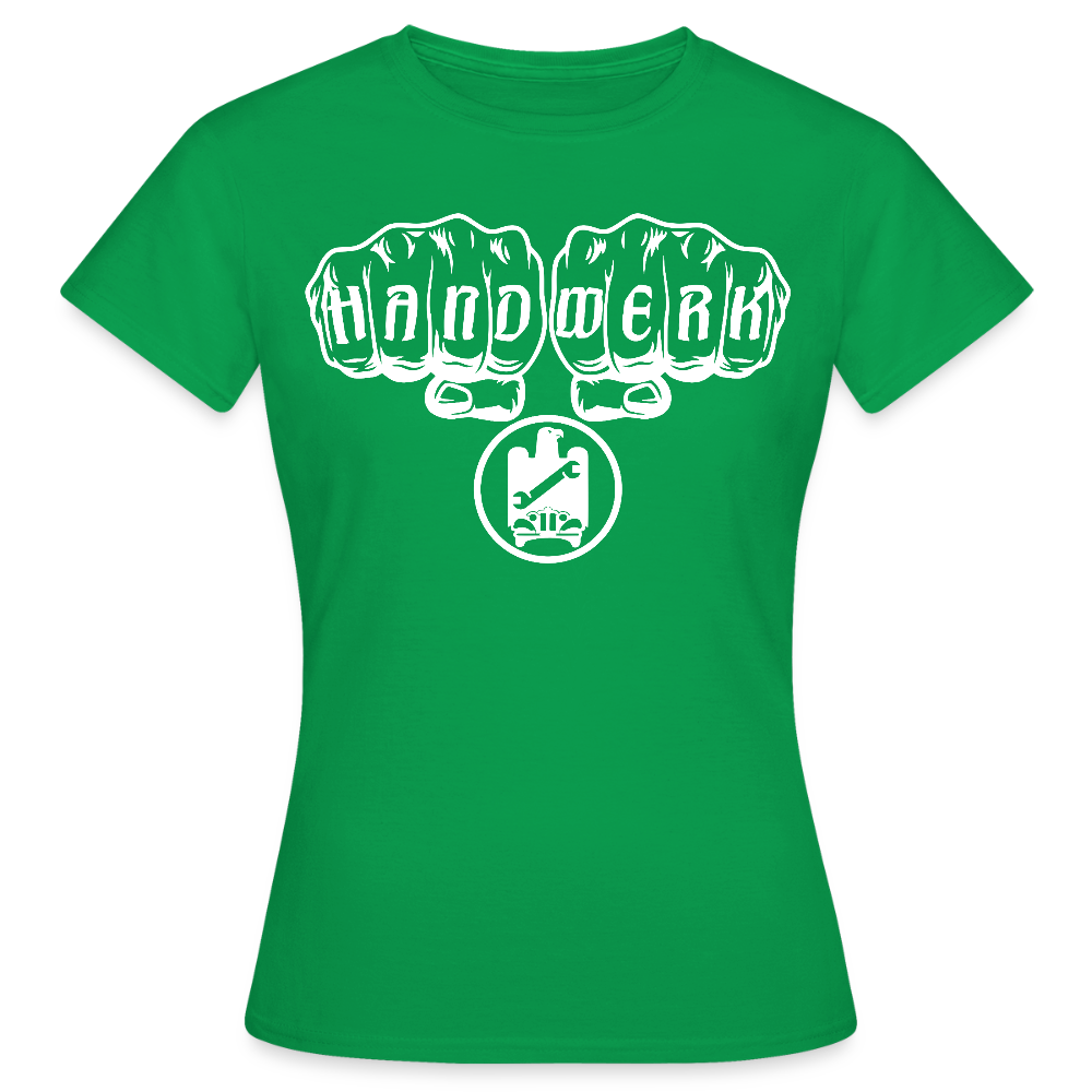 Frauen T-Shirt "KFZ-Mechaniker" Kelly Green Frauen T-Shirt