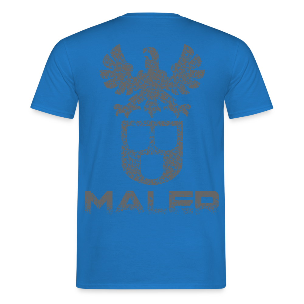 Unisex T-Shirt "Maler" Royalblau Männer T-Shirt