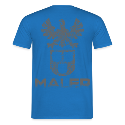 Unisex T-Shirt "Maler" Royalblau Männer T-Shirt