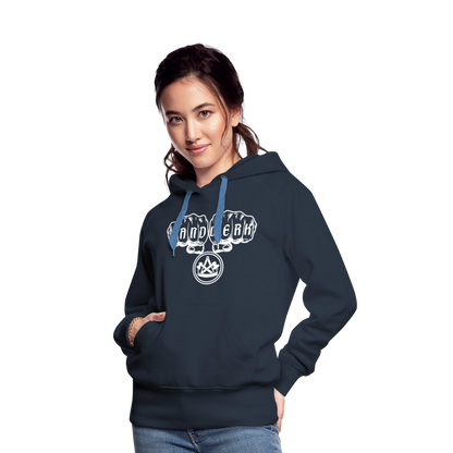 Frauen Premium Hoodie "Zimmermann" - Navy