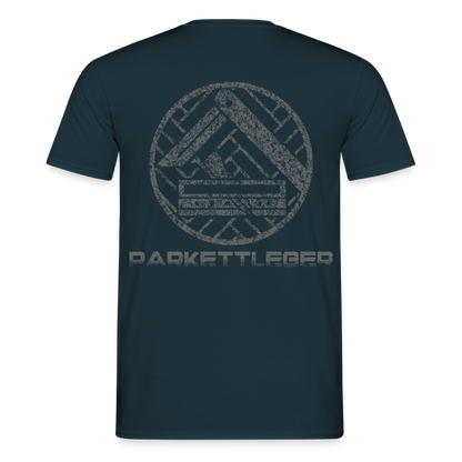 Unisex T-Shirt "Parkettleger" Navy Männer T-Shirt