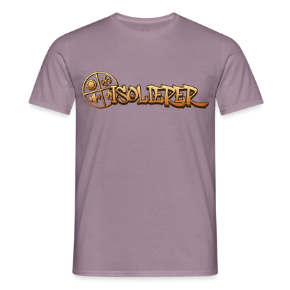 Unisex T-Shirt "Isolierer" Lilagrau Männer T-Shirt