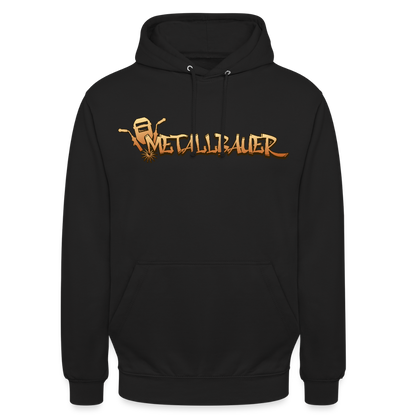 Unisex Hoodie"Metallbauer" Schwarz Unisex Hoodie