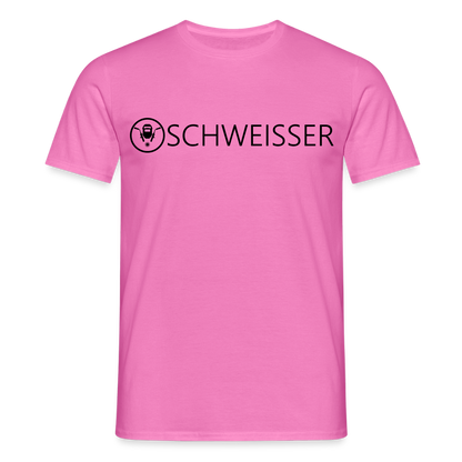 Unisex T-Shirt "Schweisser" Pink Männer T-Shirt