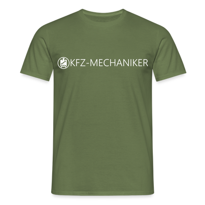 Unisex T-Shirt "KFZ-Mechaniker" Militärgrün Männer T-Shirt