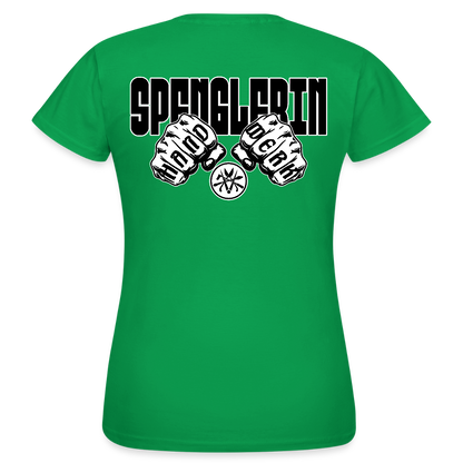 Frauen T-Shirt "Spenglerin" (beidseitig bedruckt) - Kelly Green