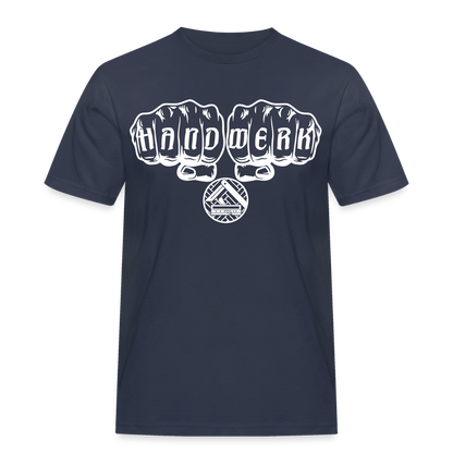 Männer Workwear T-Shirt "Parkettleger" Navy Männer Workwear T-Shirt