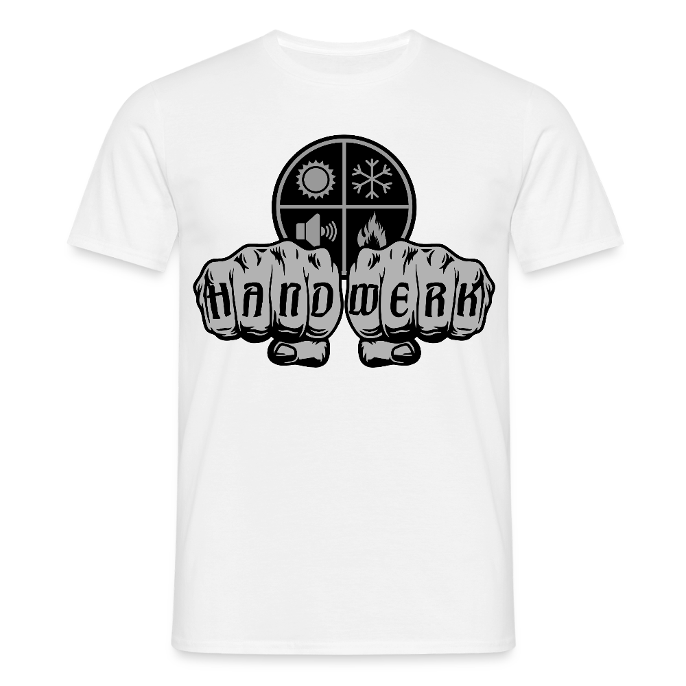 Unisex T-Shirt "Isolierer" Weiß Männer T-Shirt