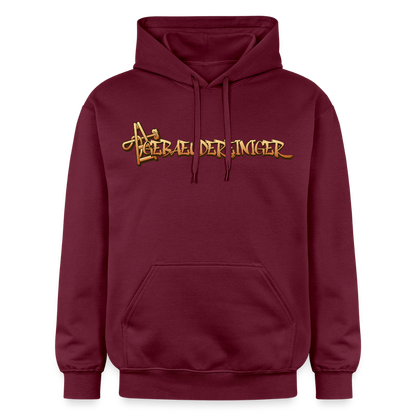 Gildan Unisex Softstyle® "Gebäudereiniger" Maroon Gildan Unisex Softstyle® Midweight Hoodie