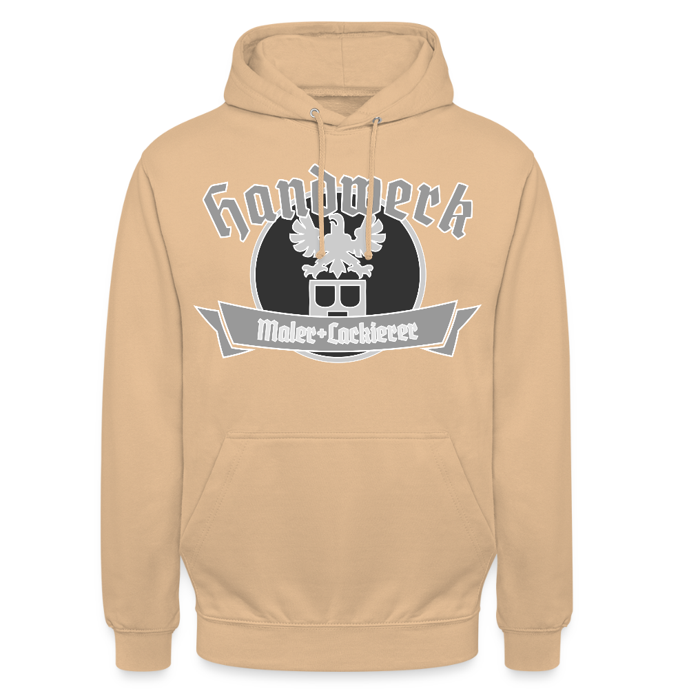 Unisex Hoodie "Maler/Lackierer" Pfirsich Unisex Hoodie