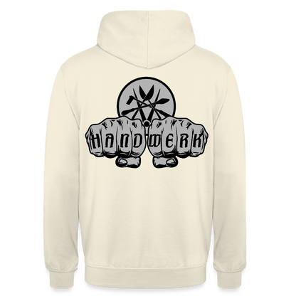 Unisex Hoodie "Spengler" beidseitig bedruckt - Vanille-Milchshake