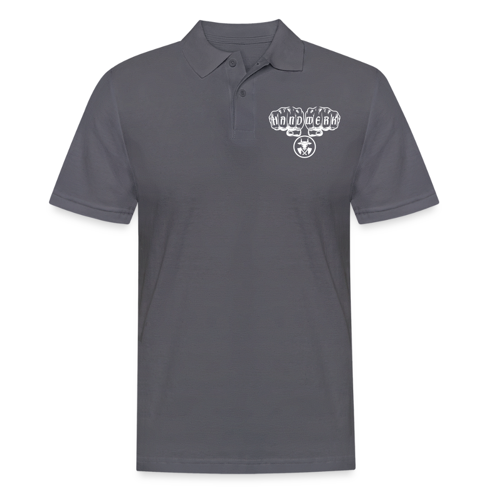 Männer Poloshirt "Metzger" Anthrazit Männer Poloshirt