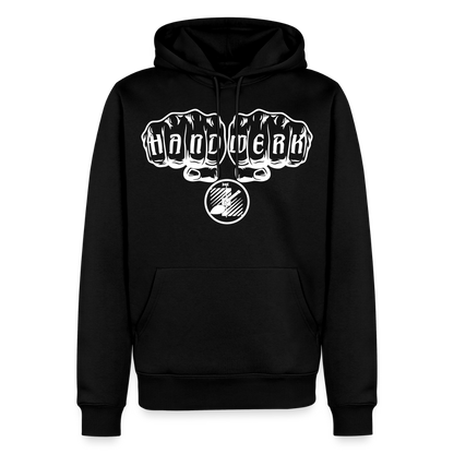 Männer Premium Hoodie "Fliesenleger" Schwarz Männer Premium Hoodie