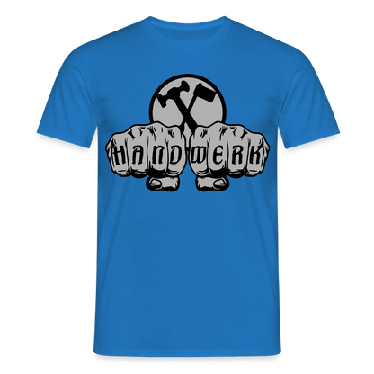 Unisex T-Shirt "Installateur" Royalblau Männer T-Shirt