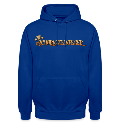 Unisex Hoodie "Schornsteinfeger" Royalblau Unisex Hoodie