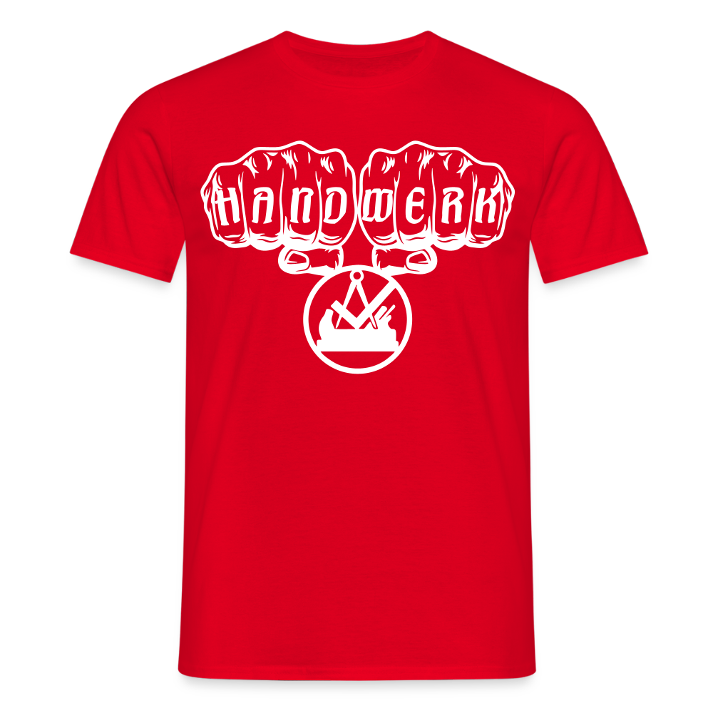 Unisex T-Shirt "Schreiner" Rot Männer T-Shirt