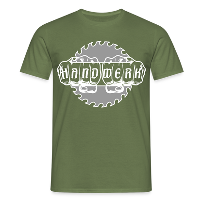Unisex T-Shirt "Handwerk-SB" Militärgrün Männer T-Shirt
